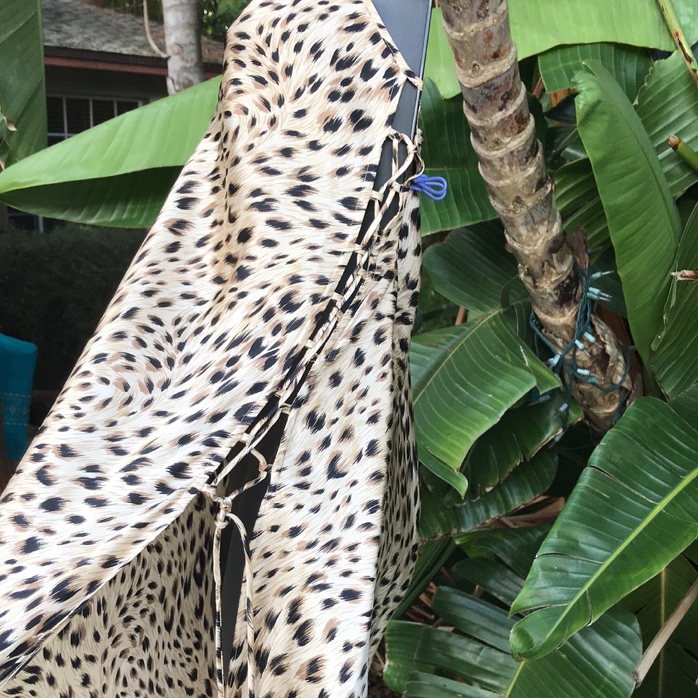 Leopard print slip dress - Picture 4 of 8